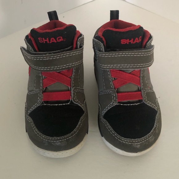 Shaq Other - Toddler Baby Boy Shaq Sneakers Black Gray Size 6